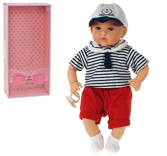 Lalka bobas śpiewa i mówi po polsku 40cm