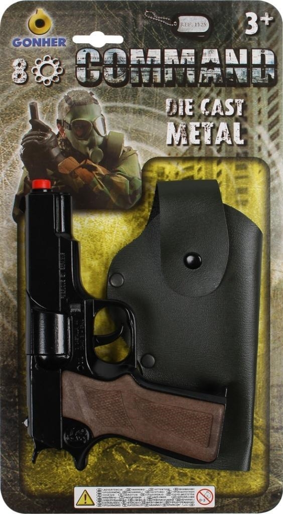 Zestaw komandosa rewolwer z kaburą