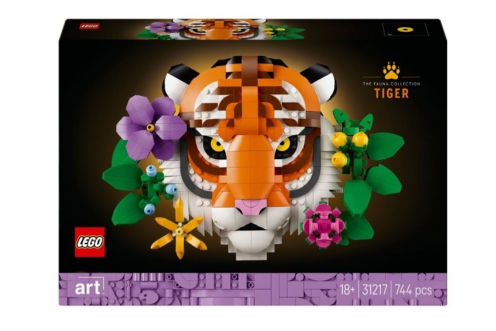 LEGO ART Kol. zwierząt Tygrys 31217