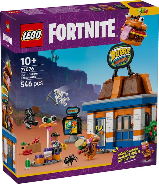 LEGO FORTNITE Restauracja Durrr Burgerownia 77076