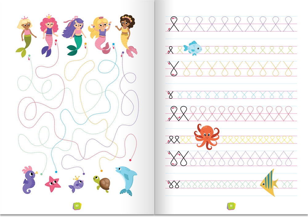 Piszę i zmazuję. Rysuję szlaczki z pisakiem