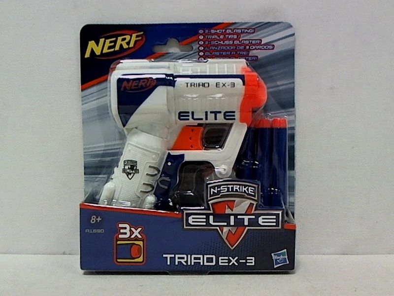 NERF Elite N-Strike Triad EX-3 A1690 /4