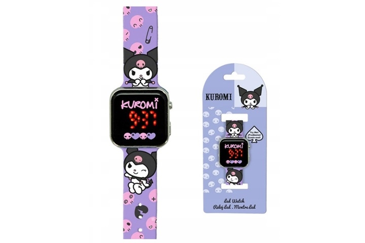 Kuromi zegarek cyfrowy LED KU00001 91714