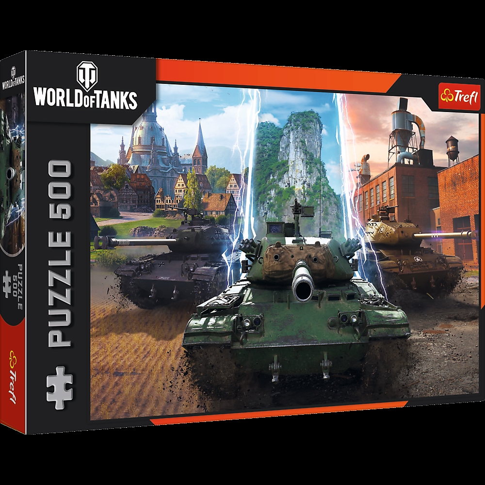 Puzzle 500 World of Tanks: Czas na akcję!37535