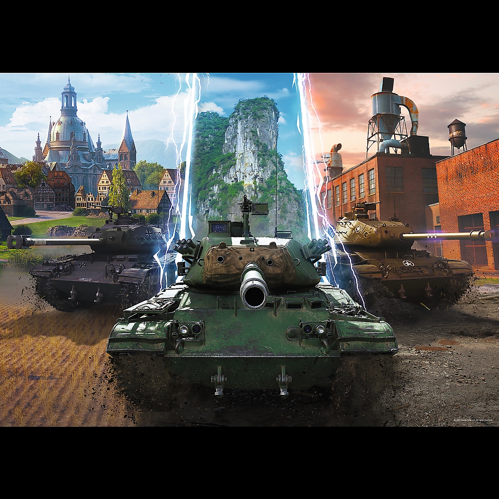 Puzzle 500 World of Tanks: Czas na akcję!37535