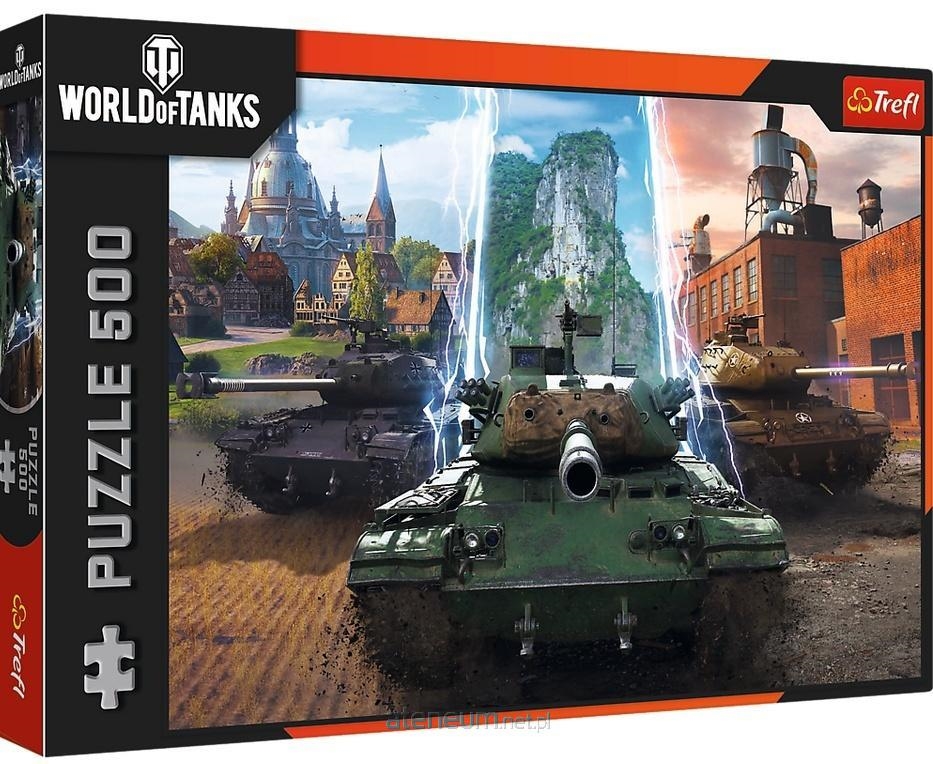 Puzzle 500 World of Tanks: Czas na akcję!37535