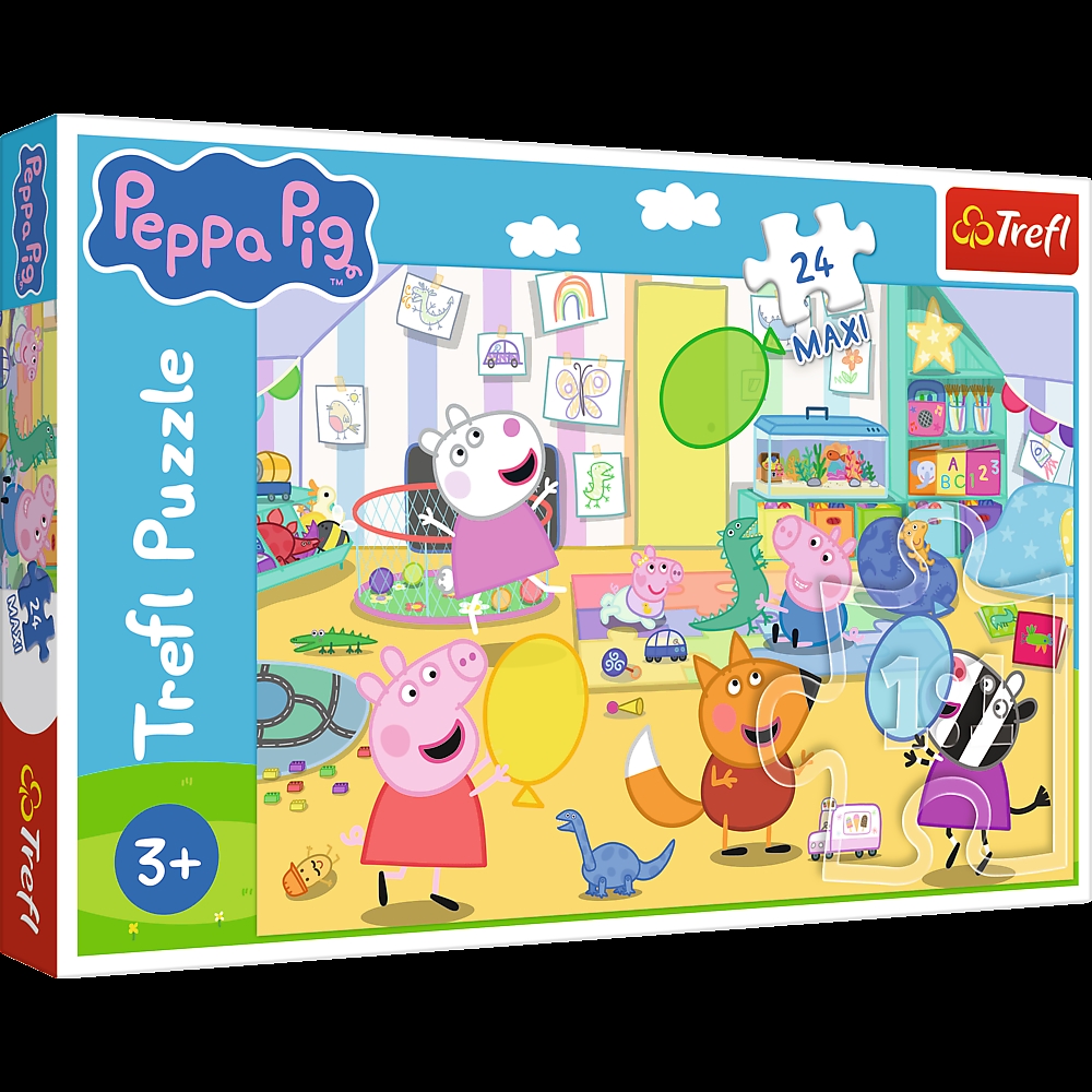 Puzzle 24 Maxi Piękna Peppa 14367