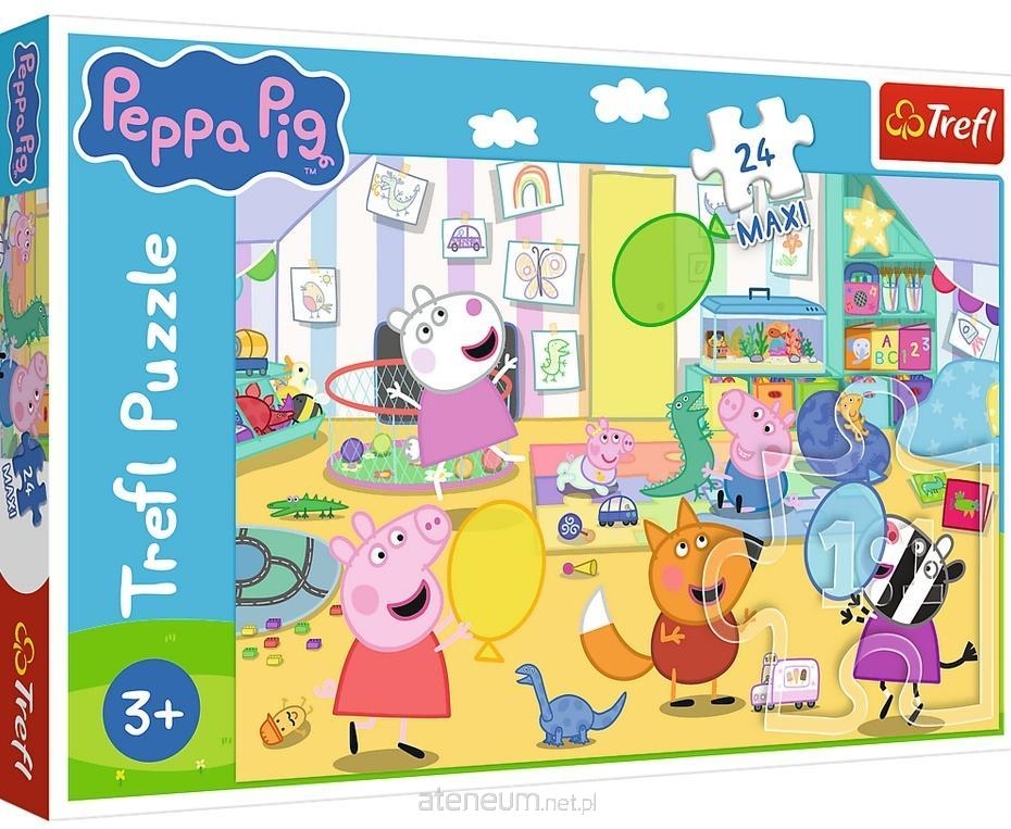 Puzzle 24 Maxi Piękna Peppa 14367