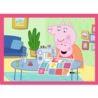 Puzzle 4w1 Peppa uwielbia przygody 34672