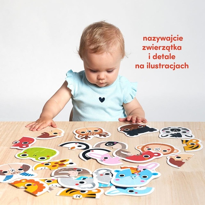 CzuCzu Pierwsze puzzle Buzie dla dzieci 15m+