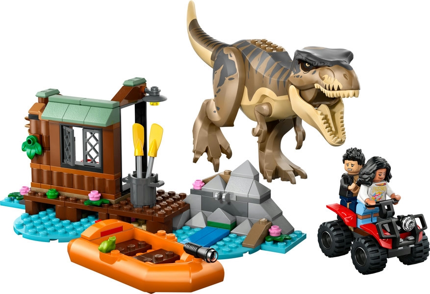 *****LEGO JW Ucieczka rzeką przed tyranoz.76975