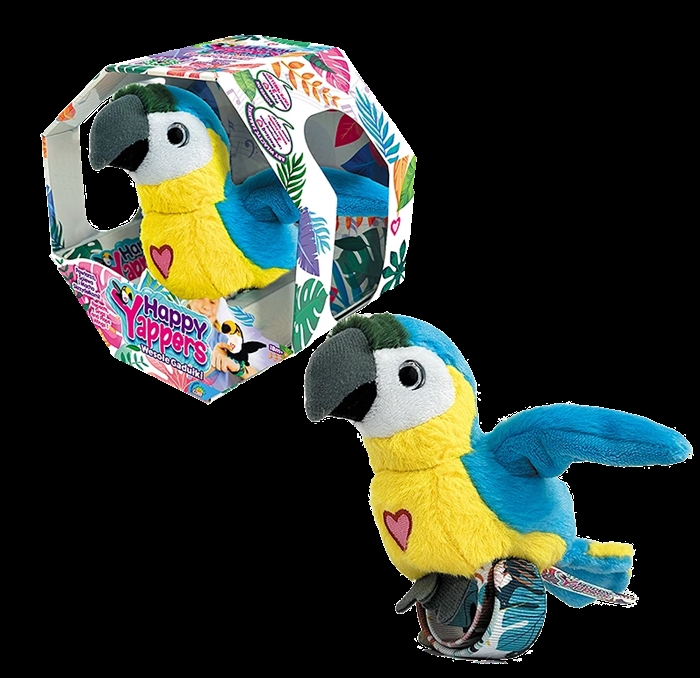 Happy Yappers: Wesołe Gadułki Niebieska papuga