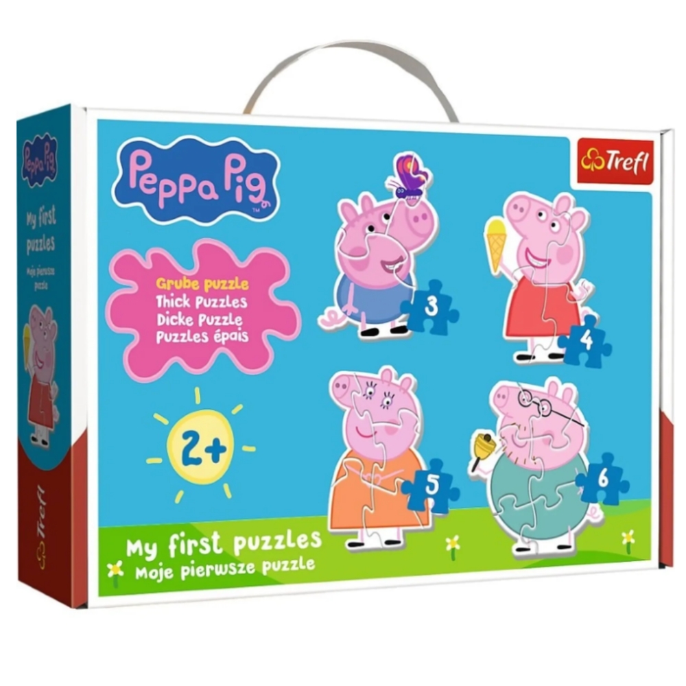 Puzzle Baby Classic - Mała świnka Peppa 36137