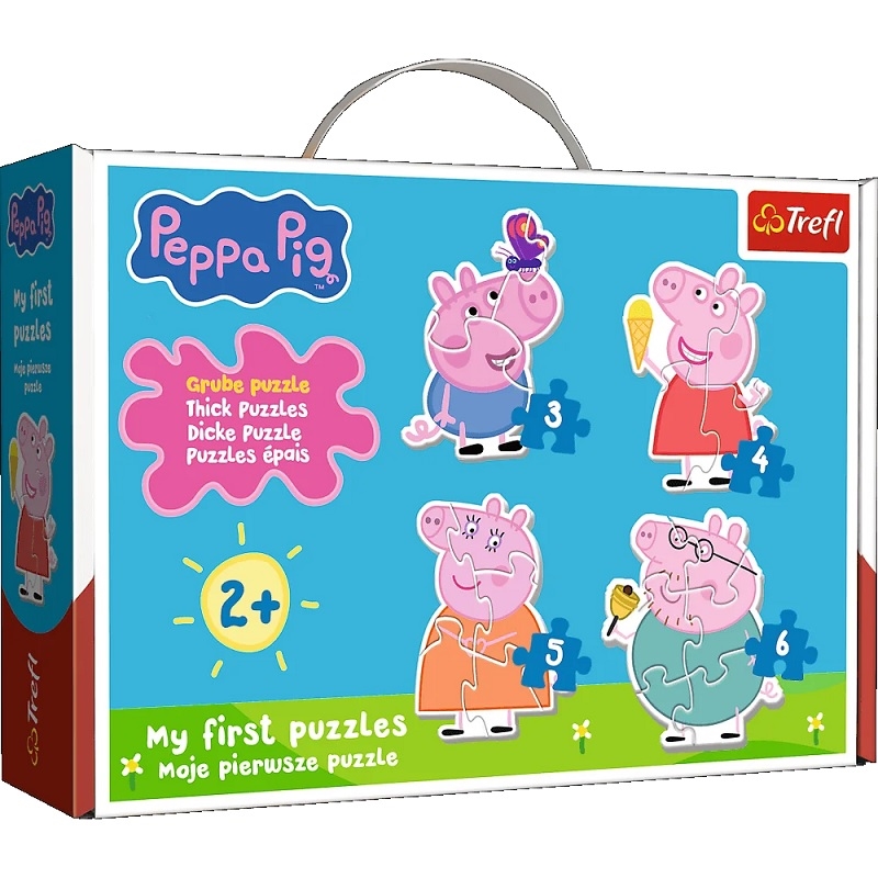 Puzzle Baby Classic - Mała świnka Peppa 36137