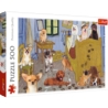 Puzzle 500 Pokój van Gogha Psia Rewolucja 37539