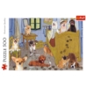 Puzzle 500 Pokój van Gogha Psia Rewolucja 37539