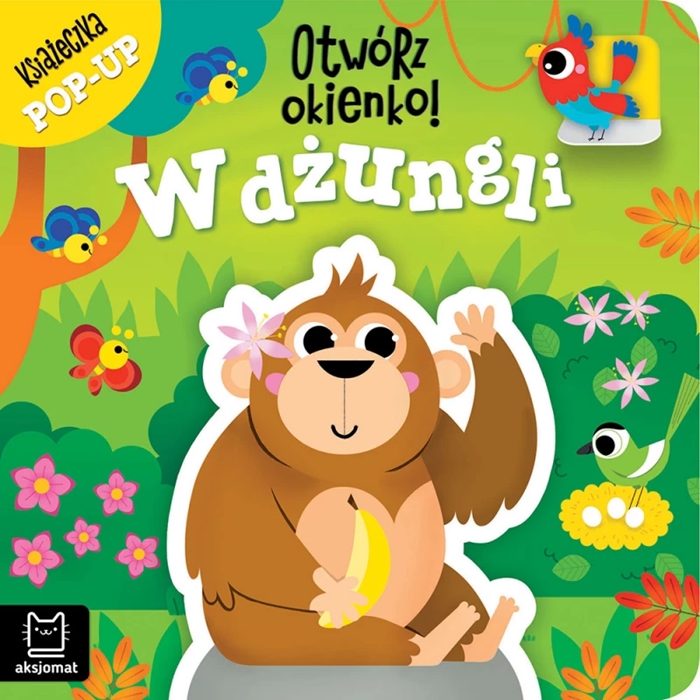 Otwórz okienko! W dżungli Książeczka pop-up 40294
