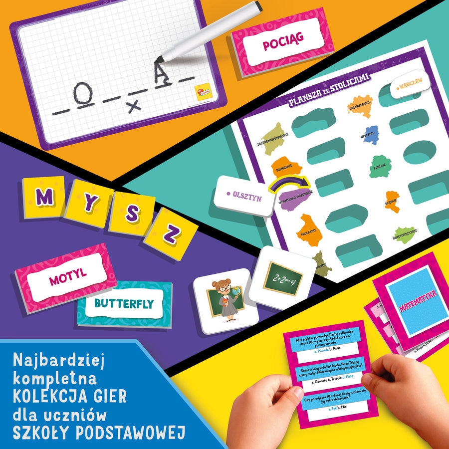 Lisciani I_m a genius 50 gier edukacyjnych 12913