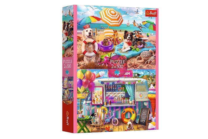 PUZZLE 2x500 Wakacyjny czas 37533