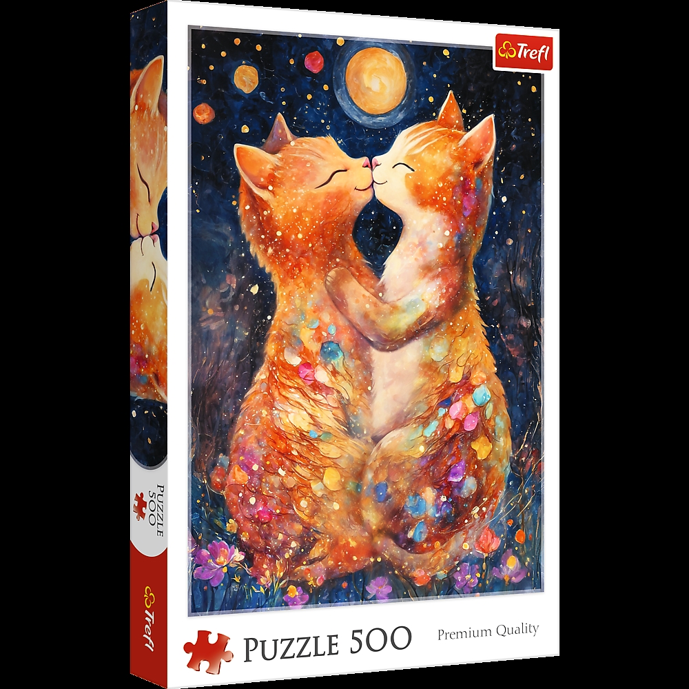 PUZZLE 500 Pocałunek w świetle księżyca 37546