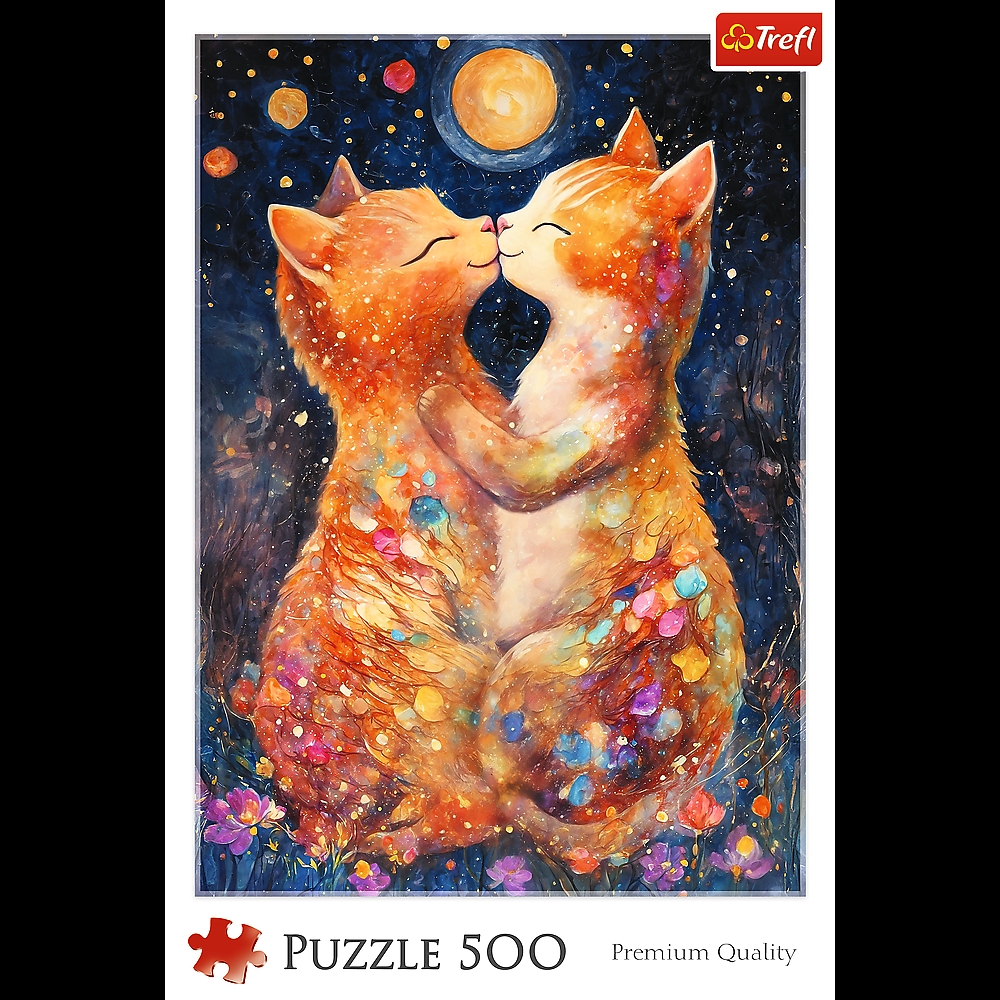 PUZZLE 500 Pocałunek w świetle księżyca 37546