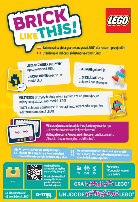 Rebel gra LEGO Brick Like This! 06355