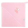 2278 OKRYCIE KĄPIELOWE 100X100 KRÓLICZEK RÓŻOWY BL