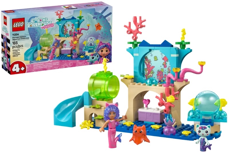 *****LEGO GABI Podwodna przyg.syrenki Gabi 11204