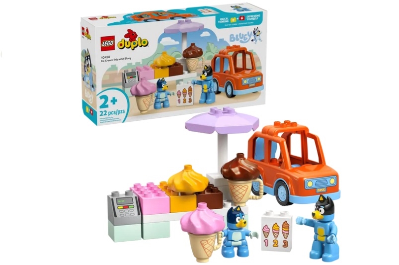 LEGO 10458 DUPLO BLUEY Wyprawa po lody z Blue