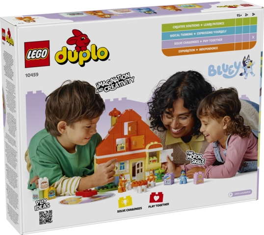 LEGO 10459 DUPLO BLUEY Dom rodzinny Bluey+gra pam.
