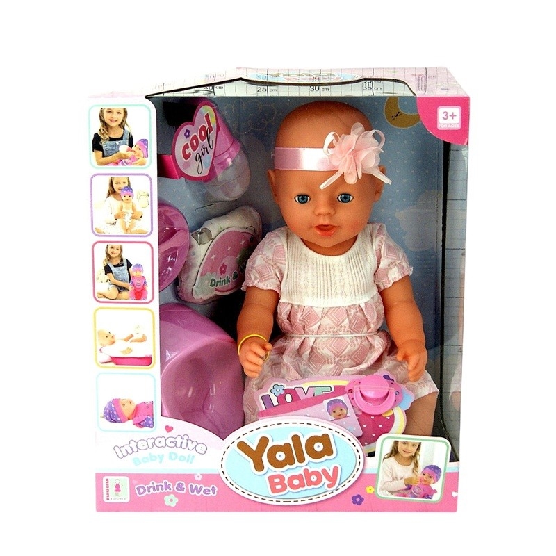 Lalka bobas pije i sika pudełko 1357218 72185