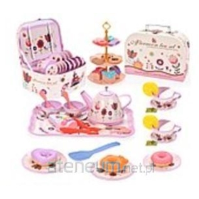 Zestaw do herbaty w kuferku 19el