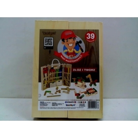 Narzędzia drewniane w skrzynce 1002156 21564