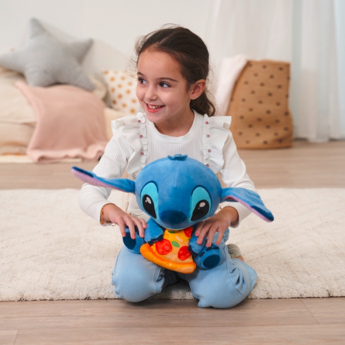 DISNEY Stitch z pizzą 25cm 587-0514