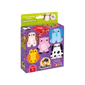 CzuCzu Moje pierwsze puzzle Zwierzątka 15m+