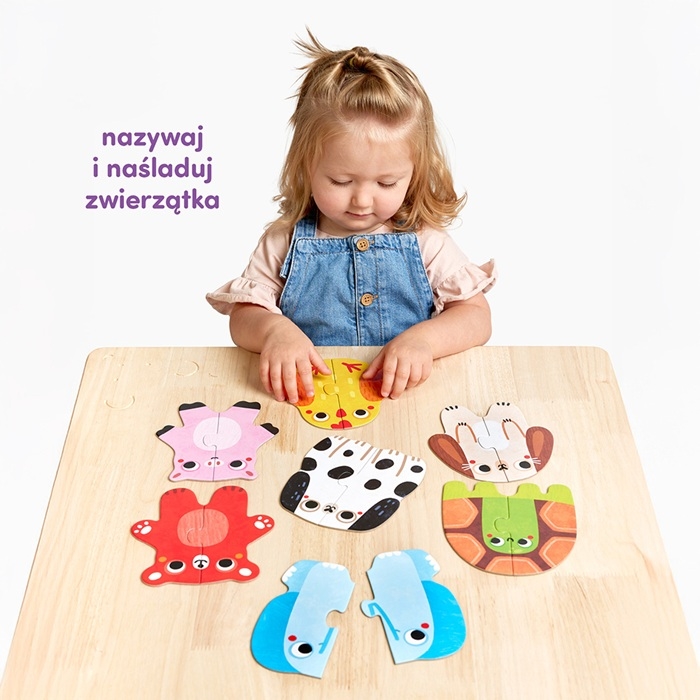 CzuCzu Moje pierwsze puzzle Zwierzątka 15m+