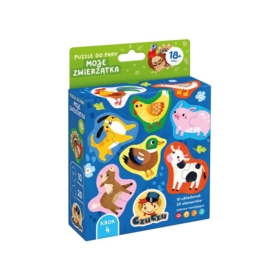 CzuCzu Puzzle do pary Moje Zwierzątka 18m+