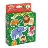 CzuCzu Puzzle progresywne Dzikie zwierzątka 2+