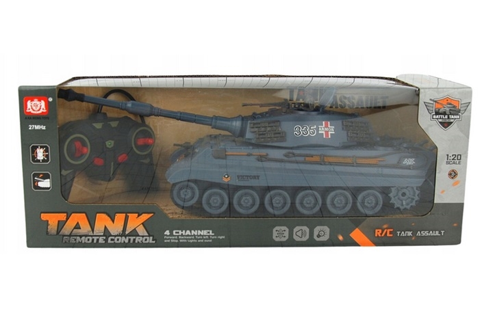 Czołg na radio+pakiet 1351877 18770