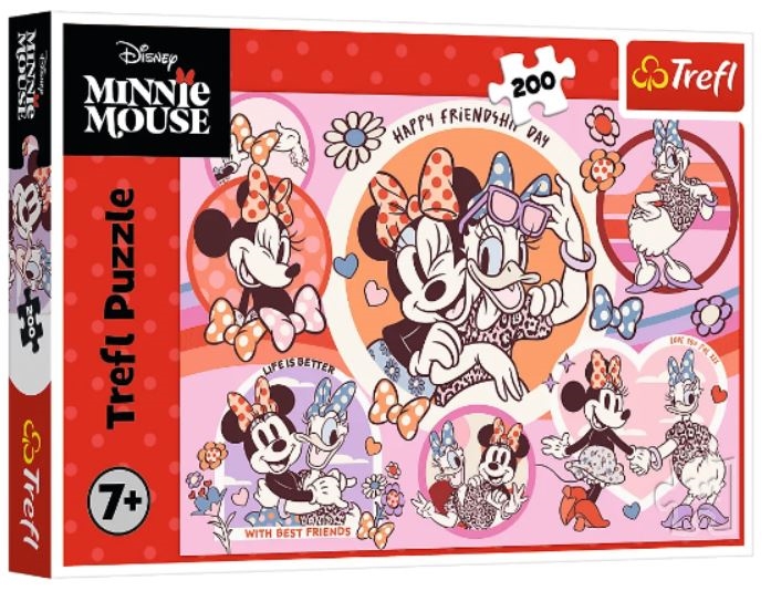 Puzzle 200 - Zwyczaje Myszki Minnie 13343