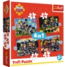 Puzzle 4w1 Przygody strażaka Sama 34632