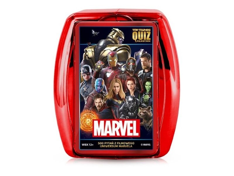 *****TOP TRUMPS quiz 500 pytań Marvel WM00006