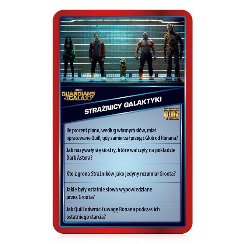 *****TOP TRUMPS quiz 500 pytań Marvel WM00006