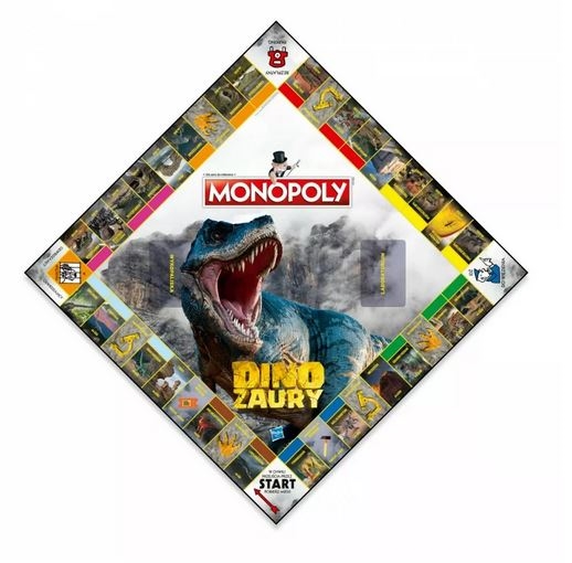 MONOPOLY Dinozaury ParkJurajski 24662 53372
