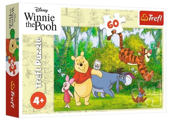 PUZZLE 60 Smaczny miodek /Winnie the Pooh 17411