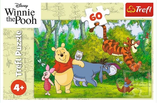 PUZZLE 60 Smaczny miodek /Winnie the Pooh 17411