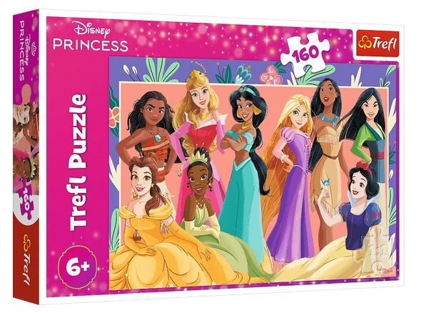 PUZZLE 160 Prawdziwe ksieżniczki /Disney 15427