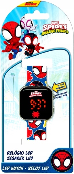Spidey zegarek LED cyfr.SPF4018 87199