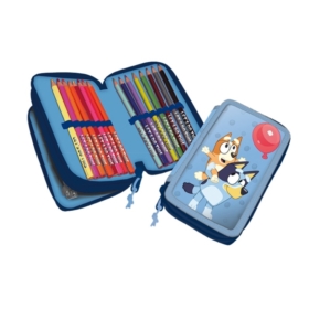 BLUey piórnik 2-kom.z wypos.048208516 91349