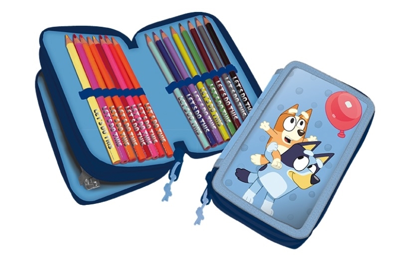 BLUey piórnik 2-kom.z wypos.048208516 91349